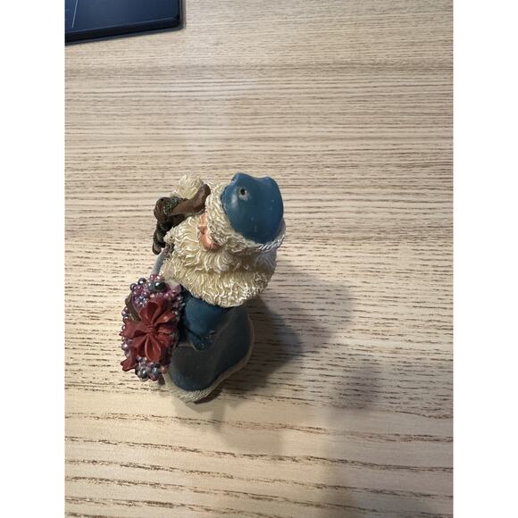 Thomas Kinkade Old World Santa Christmas Journey’s End 4.5” 2003 Ashton Drake - Picture 2 of 5